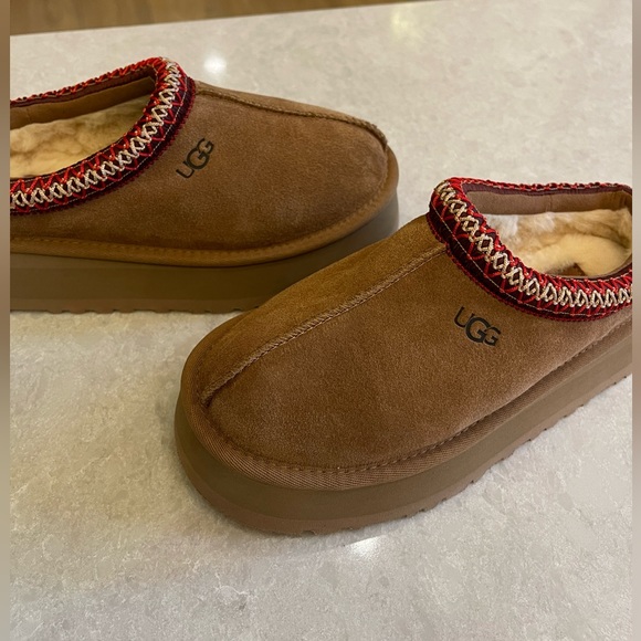 UGG Tazz Mule Slipper Clog Chestnut Women’s Size 5 - Picture 9 of 12